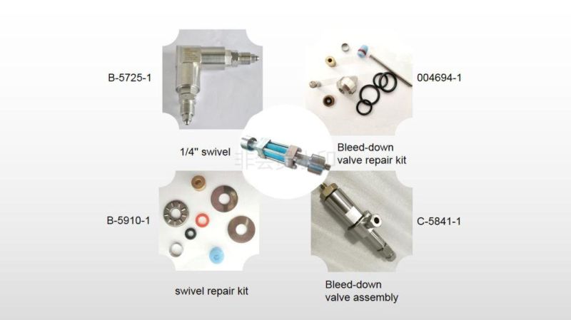 1/4 Swivel Valve Repait Kit for Waterjet 60K Intensifier Pump