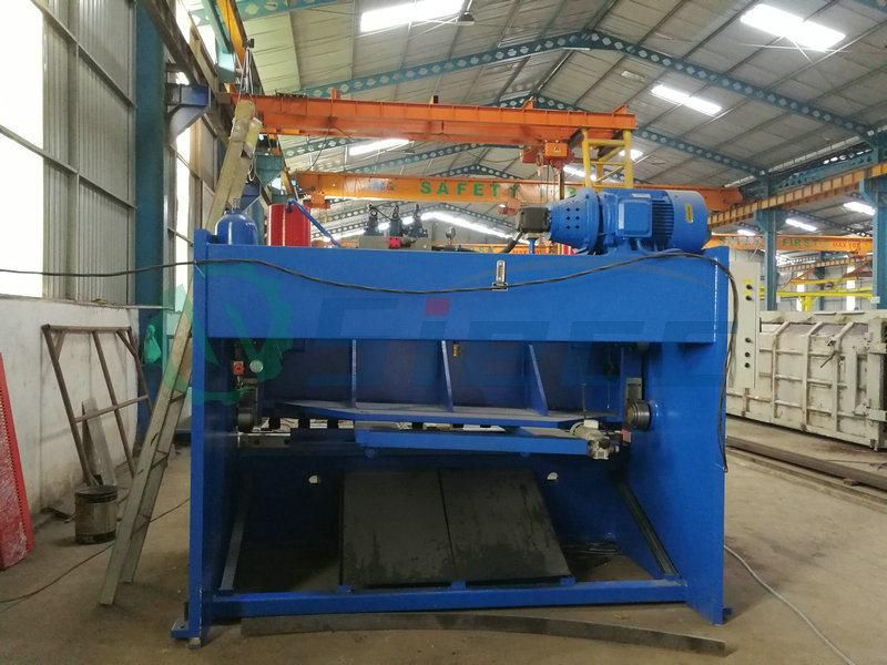 Metal Sheet / Plate CNC Hydraulic Guillotine Cutting / Shearing Machine Price