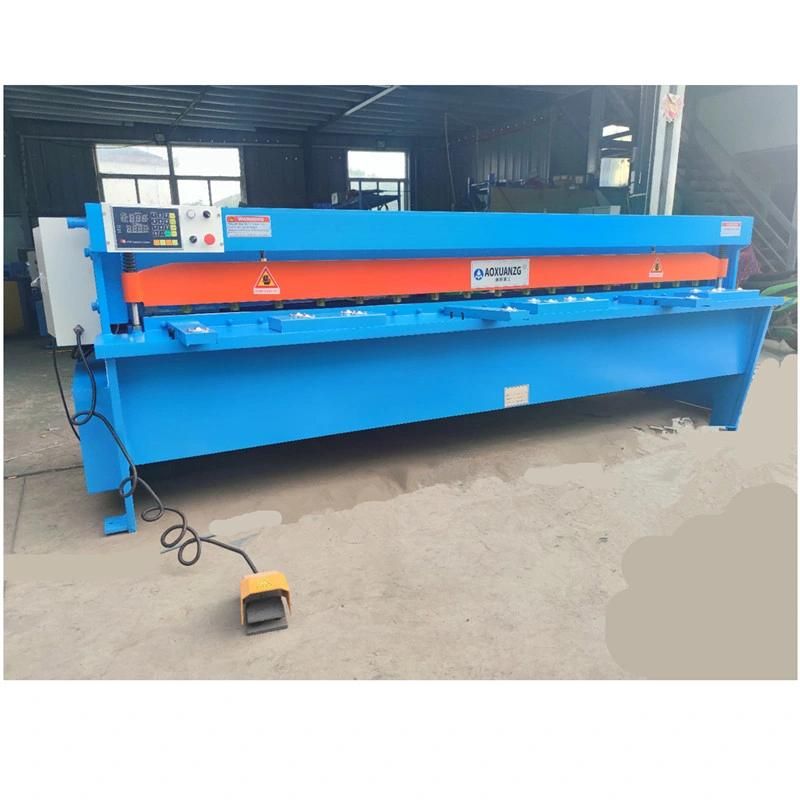 Factory Price Q11-2*1300 Steel Plate Electric Shearing Machine /HVAC Galvanized Sheet Metal Power Duct Cutting Machine