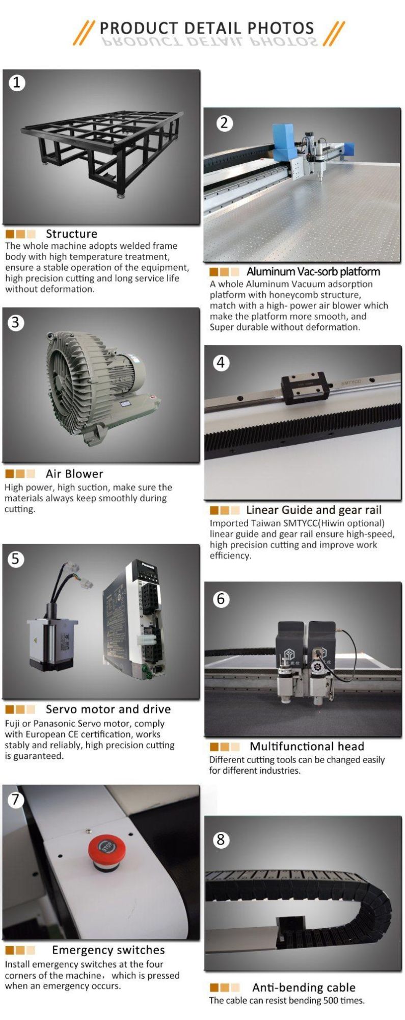 China Making Automatic CNC Carton Box Cutter for Honeycomb Board