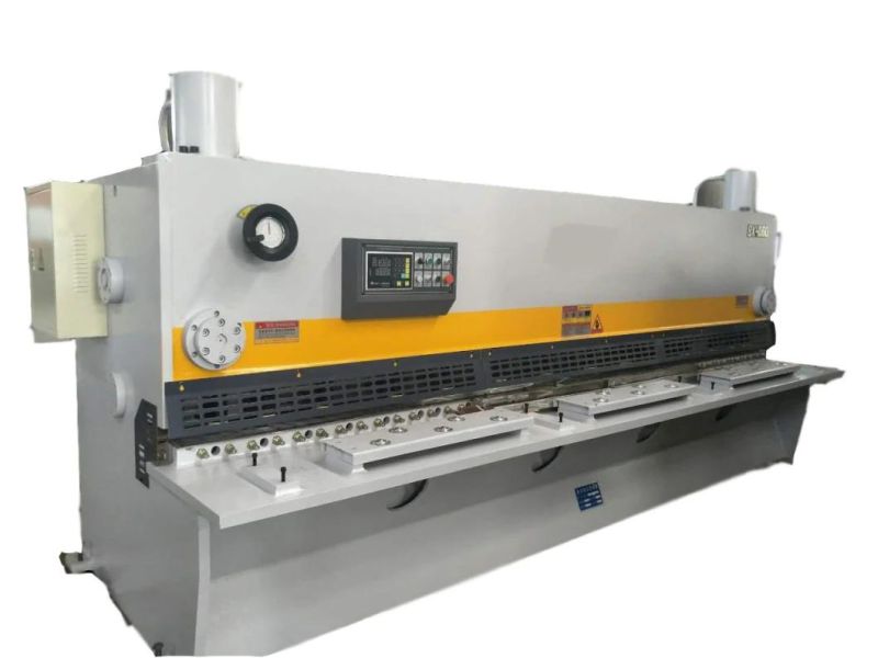 ISO 9001: 2000 Approved Adjustable Blade Gap E21s Contorller Hydraulic CNC Guillotine Shearing Machine