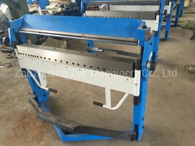 Manual Steel Plate Bending and Folding Machine (hand brake) Pbb1020/2.5