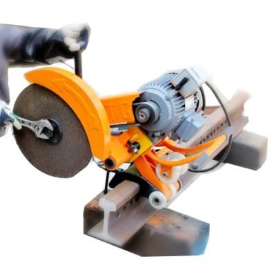 Electric Cutter Portable Railway Rail Cutting Machine Rail Saws