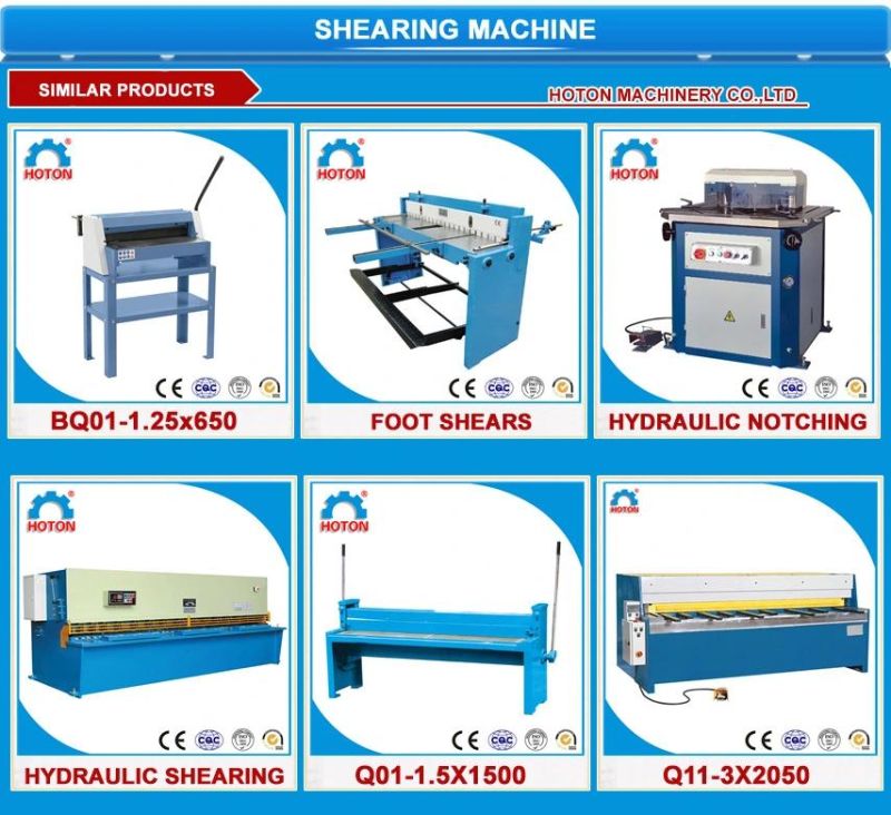 Shear and Brake Machine (Manual Bender Shear BSM1220 BSM2540)