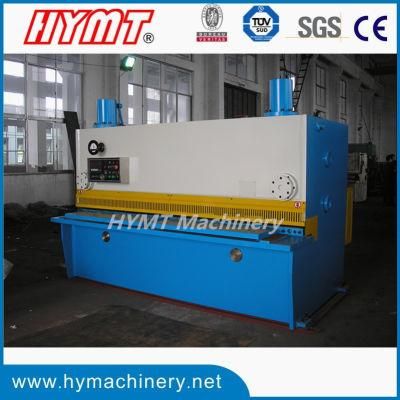 QC11Y-10X2500 NC control hydraulic guillotine steel plate shearing cutting machine