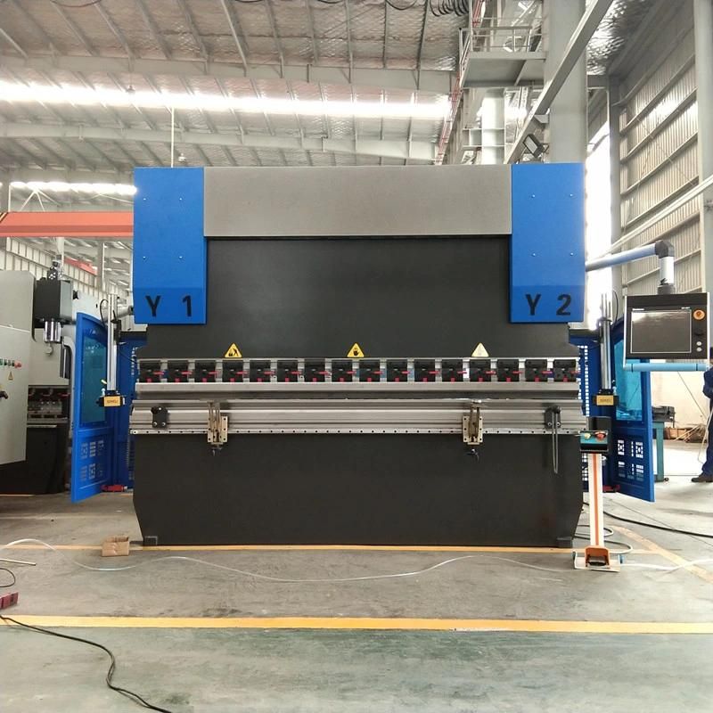 We67K-130t/3200 6+1 Axis Steel Bending Machine/ CNC Hydraulic Press Brake with Da66t