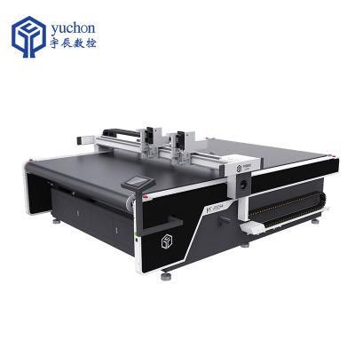 Hot Sale Oscillating Knife Cutting Machine Glass Fiber Soft PVC Film Plastic Cutting Machine