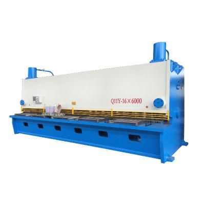 QC11Y-16X6000 Hydraulic guillotine shearing machine