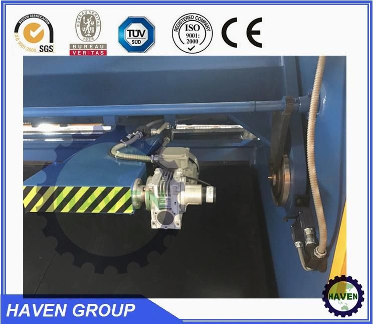 CNC hydraulic shearing machine with E200 system