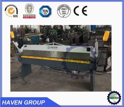 WH06-1.5X2540 Hand Type Steel Plate Bending and Folding Machine