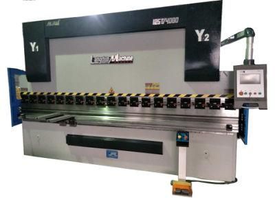 CNC Press Brake We67K 125t/3200 6+1 Axis Stainless Steel Bending with ISO 9001: 2008