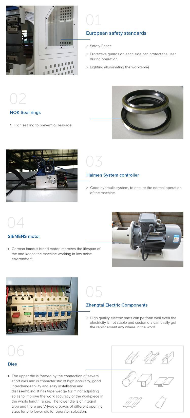 Standand Press Brake Tooling with European Safety Standards