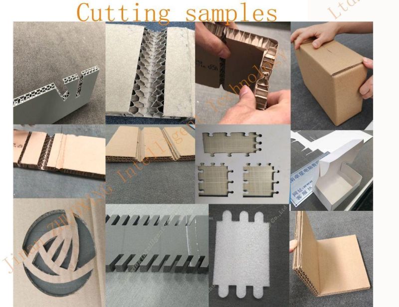 Corrugated Paper/Cardboard/Carton with Oscillating Knife Creasing Tool Cutting Machine