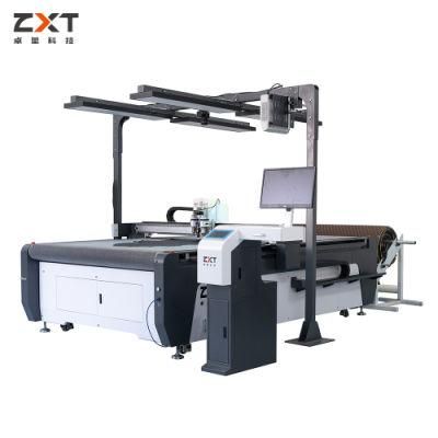 Zxt-Zhuoxing Oscillating Knife Cutting Machine for Felt, Working Area Is 3000*1800mm