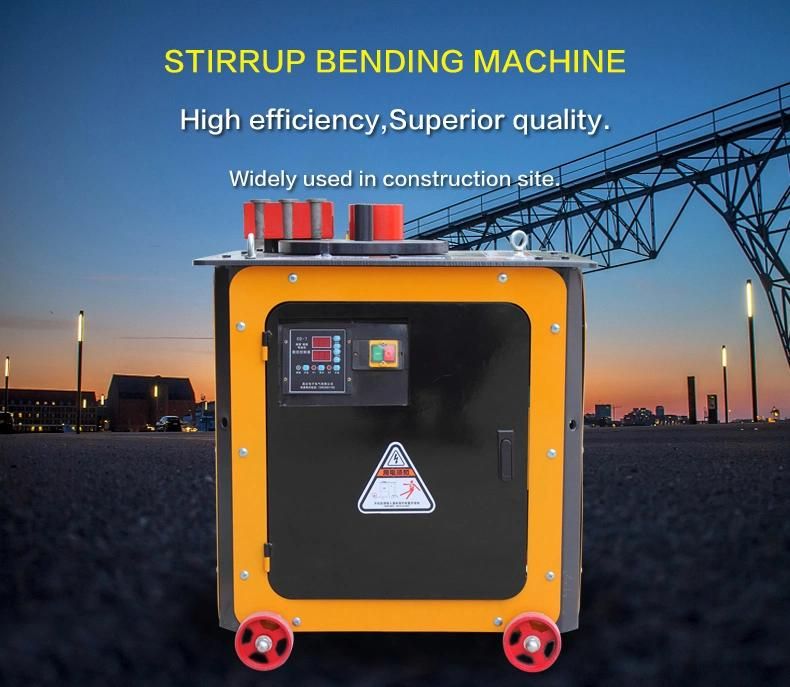 Top Quality 6-32mm Factory Price Stirrup Bending Machine