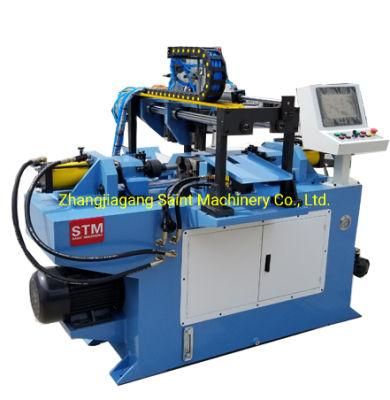 Automatic Straight Punching Three-Station Tube End Forming Machine for Tubes for Pipe Fitting