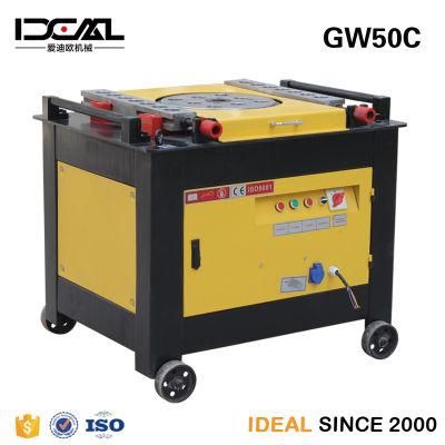 Our Best 52mm Bar Bender Gw50c 4kw with Break Bar Bending Machine 3phase 380V Rebar Bender