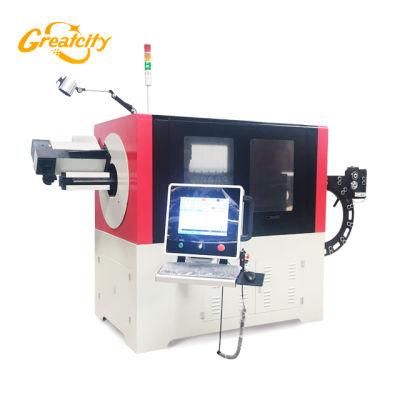 CNC Electric Wire Bending Machines / 3D CNC Wire Bender / 3D Wire Forming Machines
