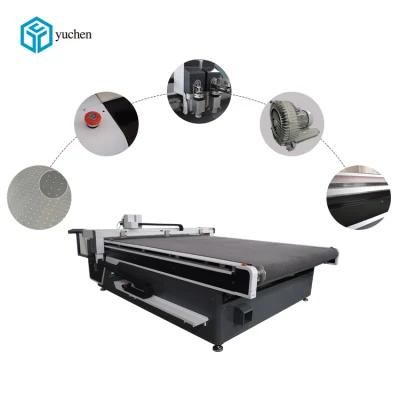 Yuchen High Performance Acrylic Board Kt Board Blade Cutting Machine