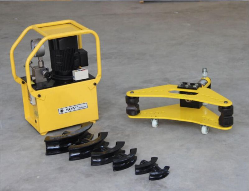 Split Type Hydraulic Pipe Bender with Electric Hydraulic Pump