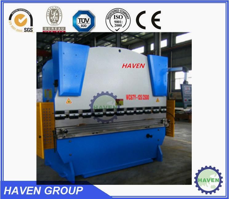 CNC Hydraulic Folding Press Brake Machine (WE67K-80X2500)