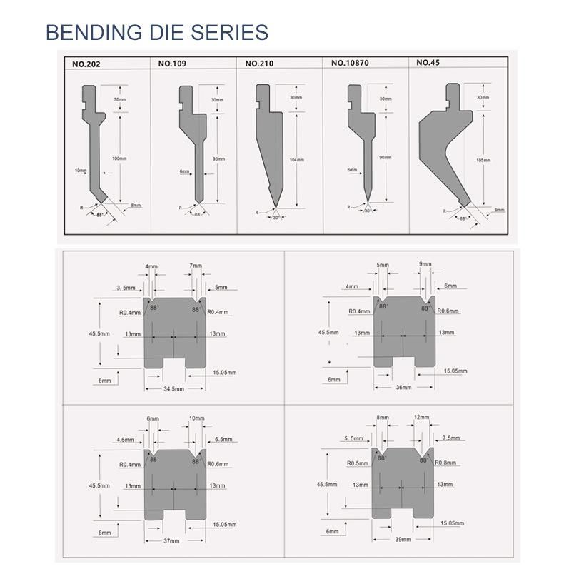 Simple Handling Direct Programming Mode Downward Drive Type Bending Machine