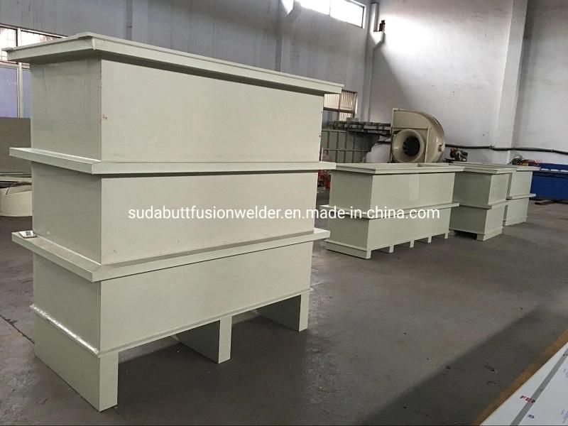 2000mm Automatic PVC PP PE PVDF Pph Ppn Sheet Board Bending Machine