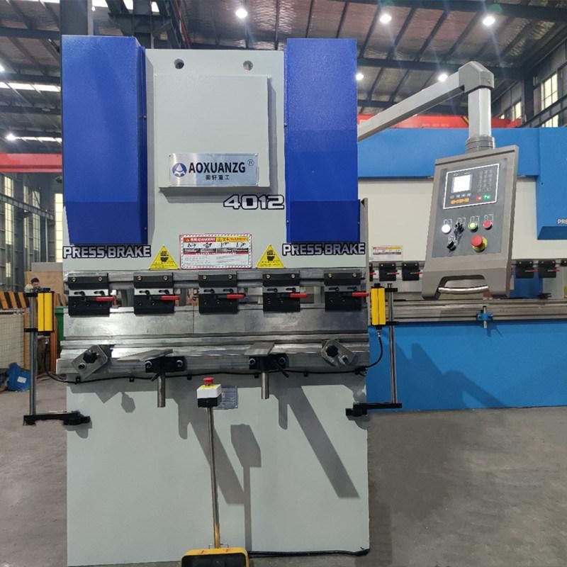 40t Sheet Metal Processing Machine Metalworking Machine Hydraulic Press Brake with Light Protection