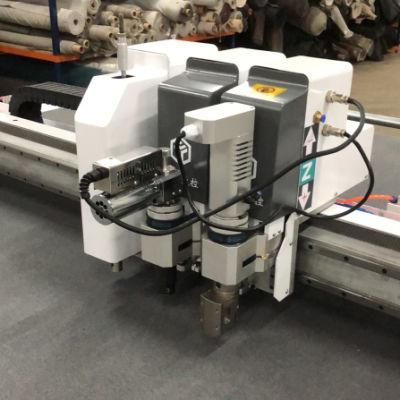 Automatic Carpet Leather Mat Door Printed Carpet Cutting Machine