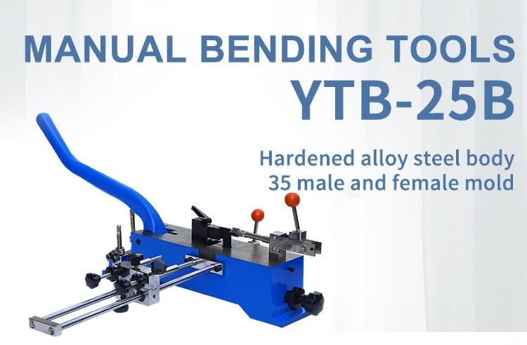 Manual Flat Diecut Steel Rule Die Bending Machine Bend with 40 Tool Die Making
