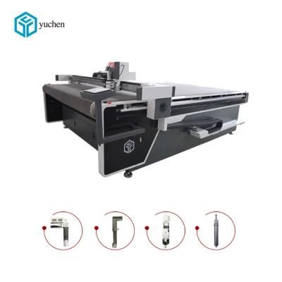 Yuchen Customize Automatic PVC Tablecloth Leather Cutting Machine with Best Price