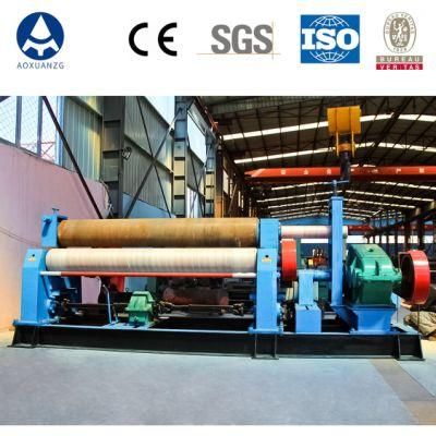 Mechanical 3 Rollers Roll Bending Machine /Steel Plate Rolling Machine for Sheet Metal