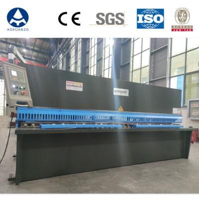 CNC Top Quality Hydraulic Swing Beam Shearing Cutting 6mm Machine 6mmx3200mm