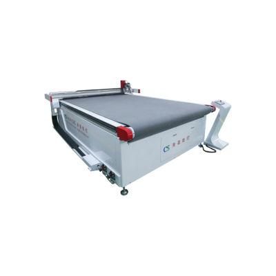 CNC Router Carpet Steering Wheel Cover Oscillating Knife Cutting Machine