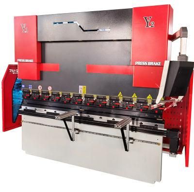 Wc67K 100t CNC Aluminum Sheet Metal Bending Machine Hydraulic Press Brake