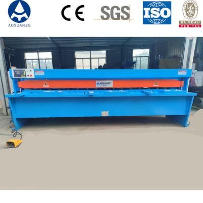 Best Sale 2mm Carbon Steel/ Aluminum Electric Cutting Metal Plate Shearing Machine Price