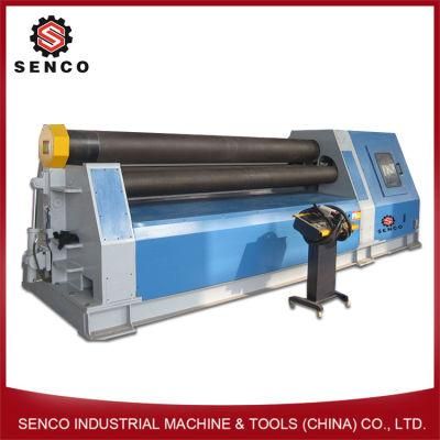 Stock High Quality Hydraulic 4 Roll Bending Machine PLC