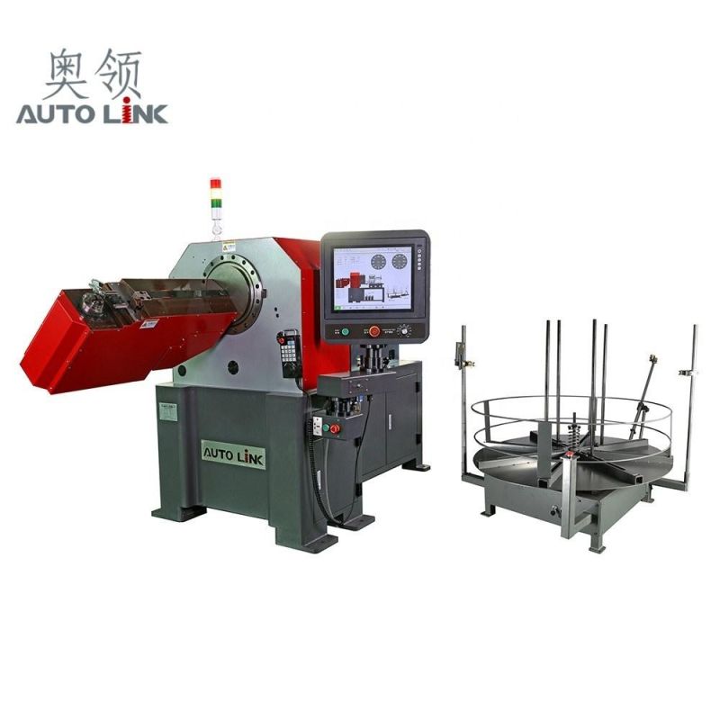 3D Wire Wire Bending Machine 6.0mm 3D CNC Automatic Wire Round Bending Forming Machine