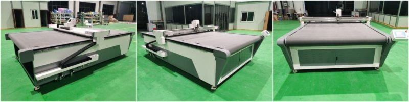 CNC Automatic Cutting Machine for PVC Coil Mat Leather and Rubber Car Mats Carpets