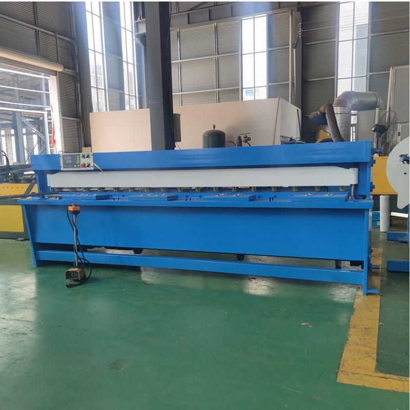 Electric Mechanical Sheet Metal Shearing Cutter Machine Motor Driven Plate Guillotine Shear Cutting Machine