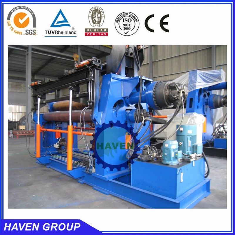 W12S-30X3000 4 Roller Steel Plate Bending and Rolling Machine