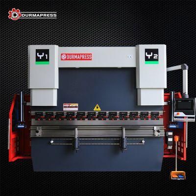 100t2500mm CNC Press Brake 4 Axis Da53t Stainless Steel Sheet Plate Bending Machine for Sale