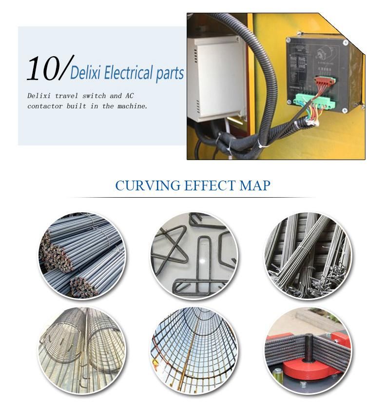 6-32mm Rebar Bender Steel Bar Factory Direct Sale Stirrup Bending Machine Hoop Bender for Sale