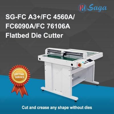 Fast Spped Sensor Dual Toool Die Paper &amp; Cardboard Cuuting and Creasing Machine