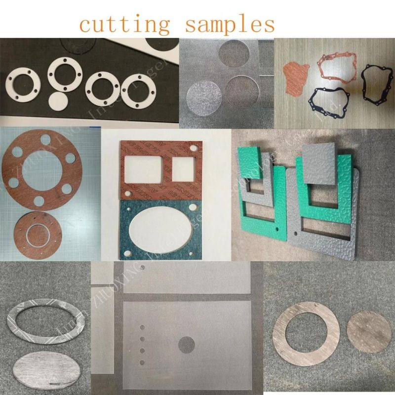 CNC Knife Cutting Gasket Machine Custom Non-Asbestos Fiber Paper Sheet Mechanical Seal Paper Gasket