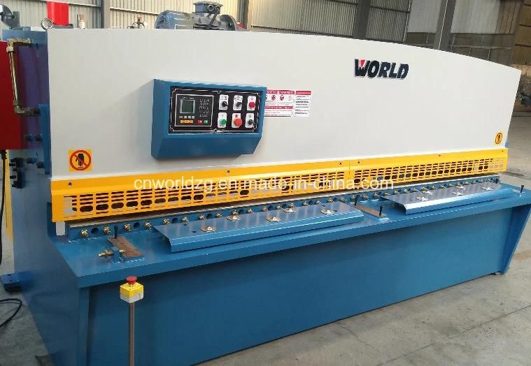 QC12y Sheet Metal Hydraulic Shear with E21 Nc System