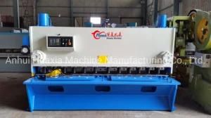 Huaxia QC11K 6X4000mm CNC Plate Guillotine Shears, 4 Meters Hydraulic Guillotine Shearing Machine Price