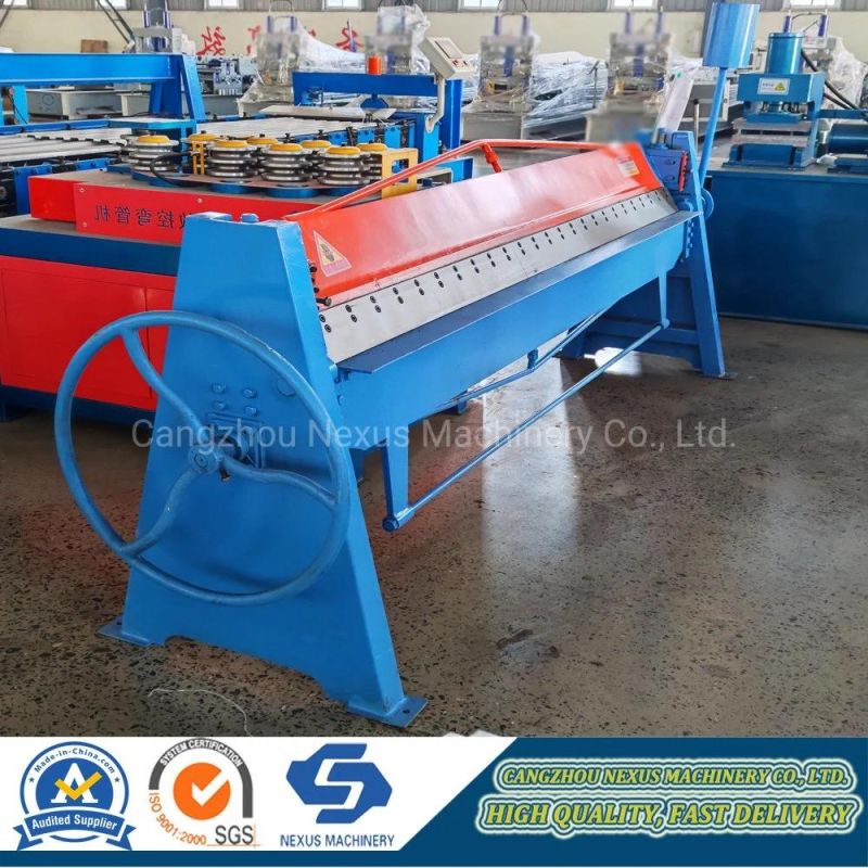 2000mm X 1mm Metal Plate Manual Bending Machine Nexus Steel Sheet Folding machinery