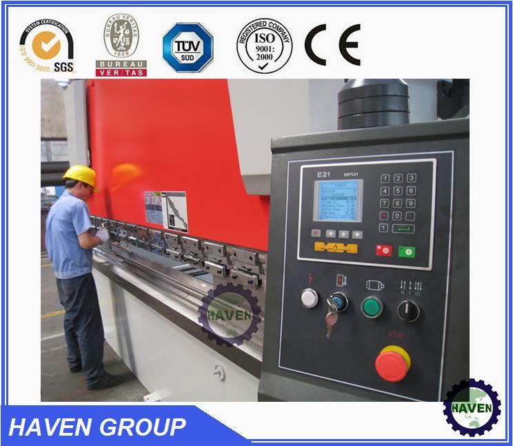 WE67K-400X4000 CNC Hydraulic Press Brake and Plate Bending Machine