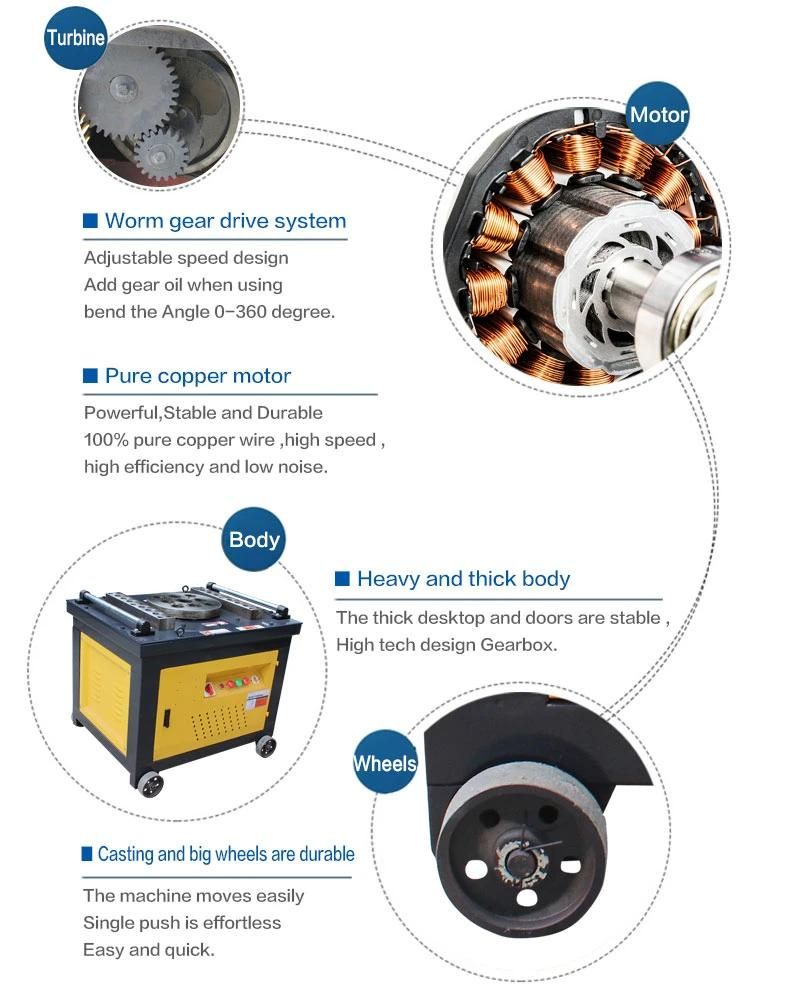 Construction Steel Bar Bending Machine/Steel Bar Spiral Bending Machine/Steel Bar Bending Tool